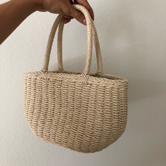 Windsor Handbags - Straw Mini Handbag